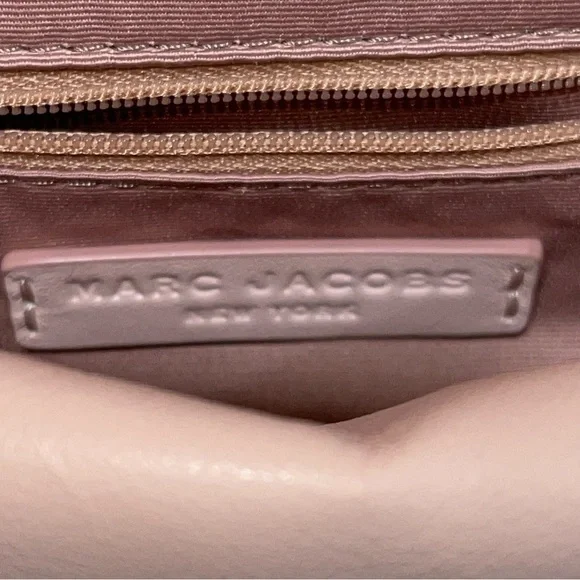 MARC JACOBS  Mini Pillow Leather Shoulder Bag - Pink NWOT - Picture 10 of 13